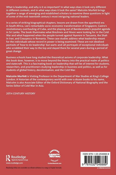 Produktbild: Political Leadership in an Era of Decolonisation