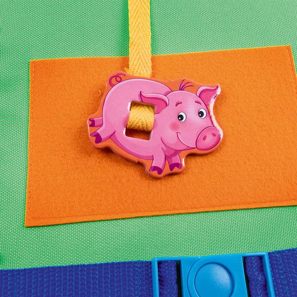 Produktbild: Lernspiel Roter K&auml;fer Busy Board Schwein RZ2001-03