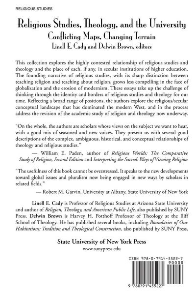 Produktbild: Religious Studies, Theology, and the University