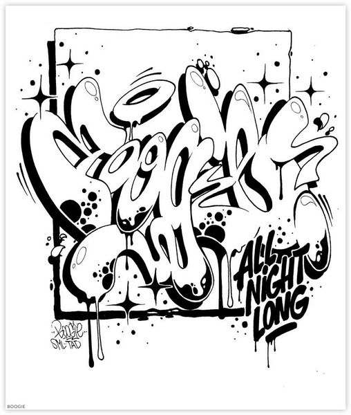 Produktbild: Graffiti Style Coloring Book