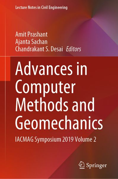 Produktbild: Advances in Computer Methods and Geomechanics