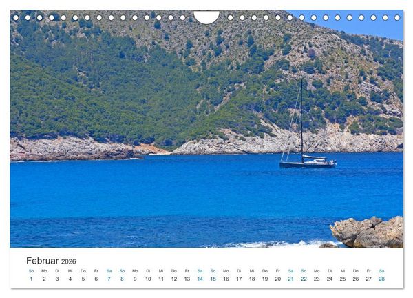 Produktbild: Segelboote und Yachten - Lebensart am Mittelmeer (Wandkalender 2026 DIN A4 quer), CALVENDO Monatskalender