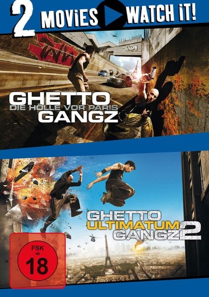 Produktbild: Ghetto Gangz 1+2 [2 DVDs]
