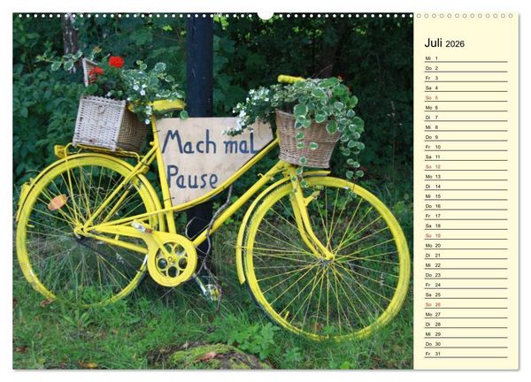Produktbild: Drahtesel-Allerlei (Wandkalender 2026 DIN A2 quer), CALVENDO Monatskalender