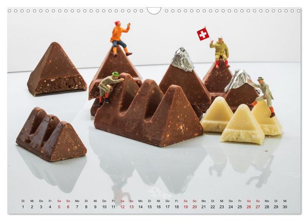 Produktbild: H&ouml;her, schneller, kleiner - Miniaturen in unserem Alltag (Wandkalender 2026 DIN A3 quer), CALVENDO Monatskalender