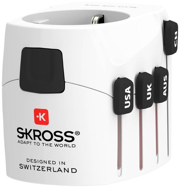 Skross 1.302539 Reiseadapter Pro World & USB