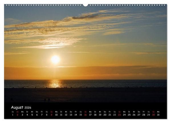 Produktbild: Amrum (Wandkalender 2026 DIN A2 quer), CALVENDO Monatskalender