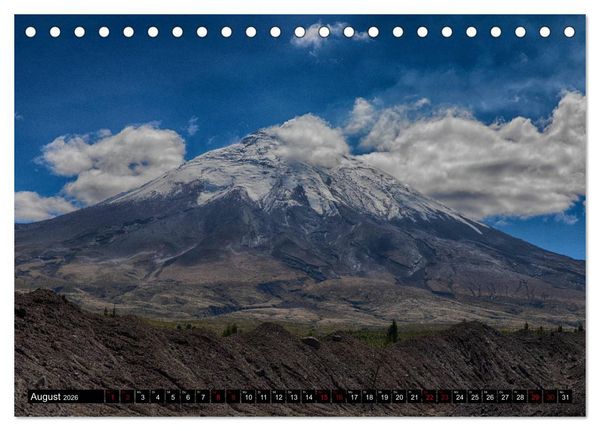 Produktbild: Traumwelt Ecuador (Tischkalender 2026 DIN A5 quer), CALVENDO Monatskalender