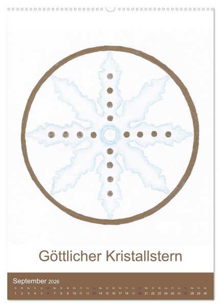 Produktbild: Atlantisheilsymbole (Wandkalender 2026 DIN A2 hoch), CALVENDO Monatskalender