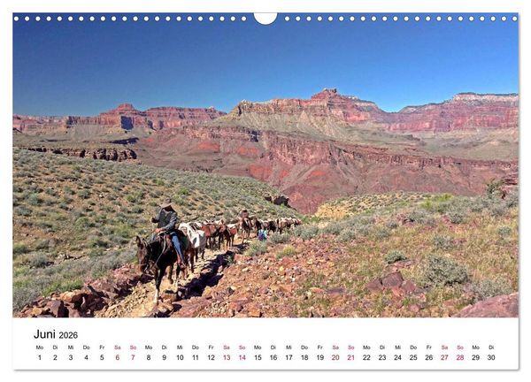 Produktbild: AMERIKA RUNDREISE Bildsch&ouml;n und Aufregend. Entdecke den S&uuml;dwesten der USA (Wandkalender 2026 DIN A3 quer), CALVENDO Monatskalender