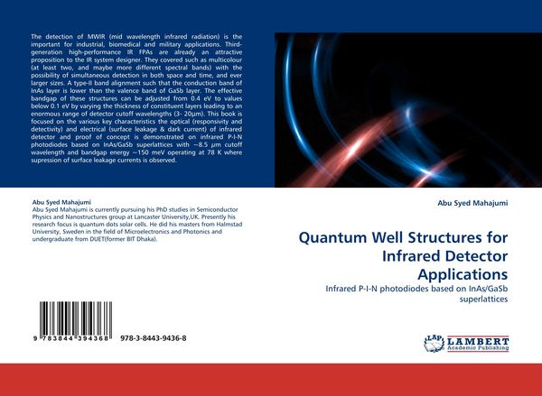 Produktbild: Quantum Well Structures for Infrared Detector Applications