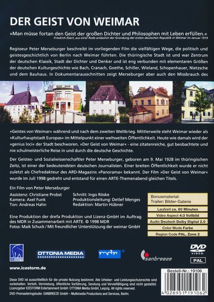 Produktbild: Der Geist von Weimar