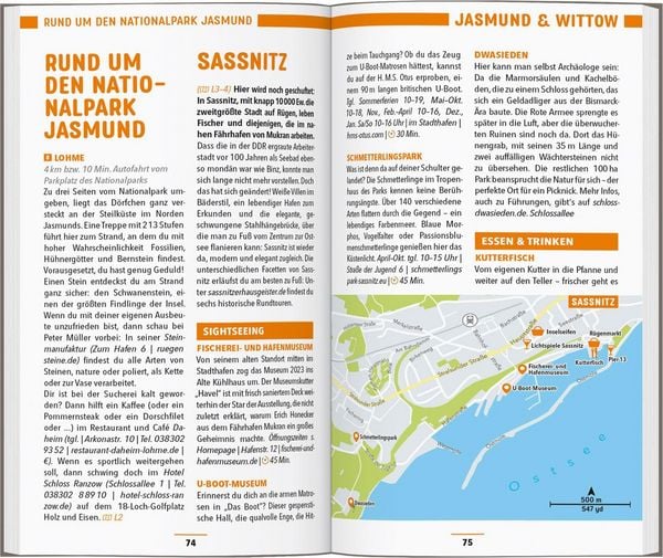 Produktbild: MARCO POLO Reisef&uuml;hrer R&uuml;gen, Hiddensee, Stralsund