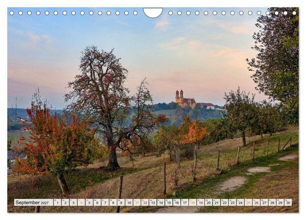 Produktbild: Ellwangen - Jagst im Ostalbkreis (Wandkalender 2027 DIN A4 quer), CALVENDO Monatskalender