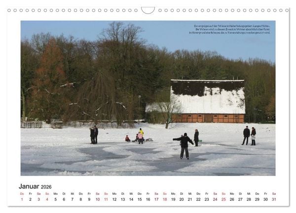 Produktbild: Rosenstadt Uetersen (Wandkalender 2026 DIN A3 quer), CALVENDO Monatskalender