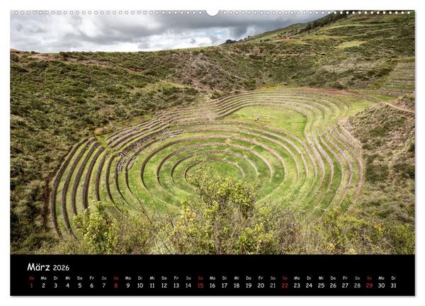 Produktbild: Traumziel Peru (hochwertiger Premium Wandkalender 2026 DIN A2 quer), Kunstdruck in Hochglanz