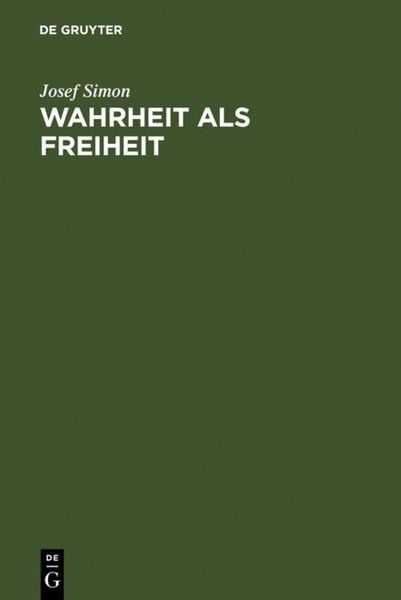 Produktbild: Wahrheit als Freiheit