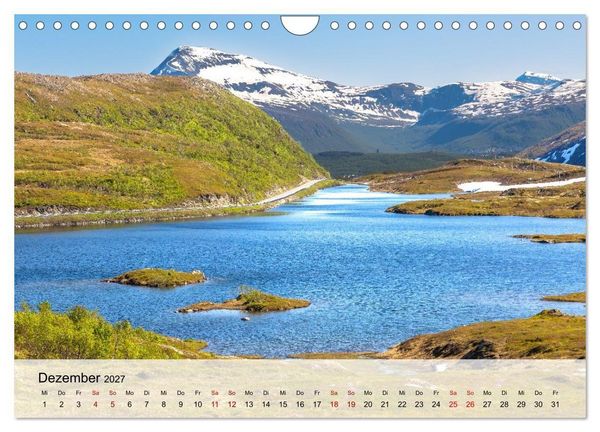 Produktbild: Norwegen Wo die Natur Geschichten erz&auml;hlt (Wandkalender 2027 DIN A4 quer), CALVENDO Monatskalender