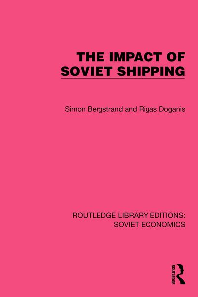 Produktbild: The Impact of Soviet Shipping