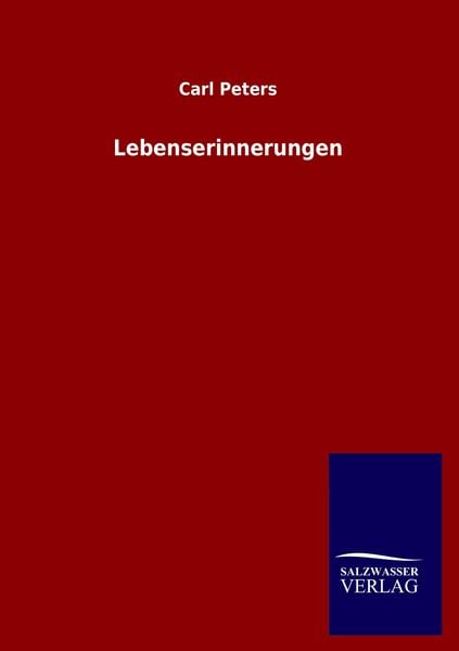 Produktbild: Lebenserinnerungen