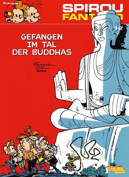 Produktbild: Spirou und Fantasio 12: Gefangen im Tal der Buddhas