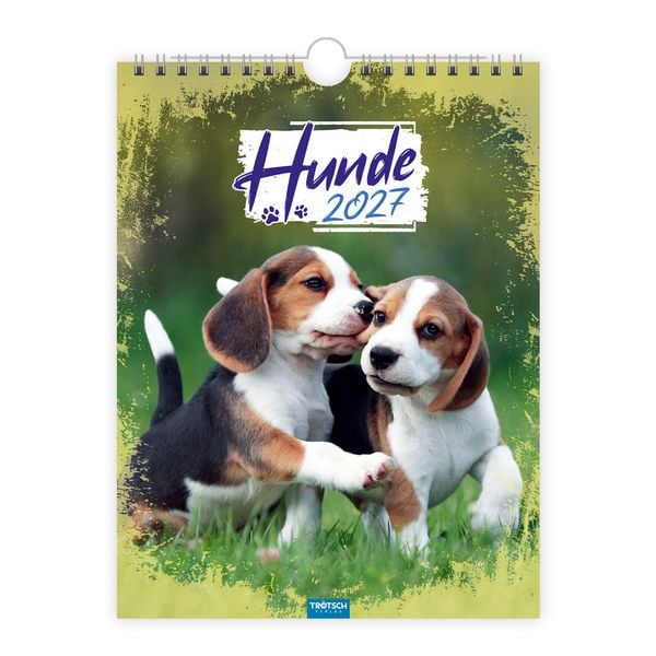 Produktbild: TR&Ouml;TSCH - Notizkalender zum H&auml;ngen Hunde 2027