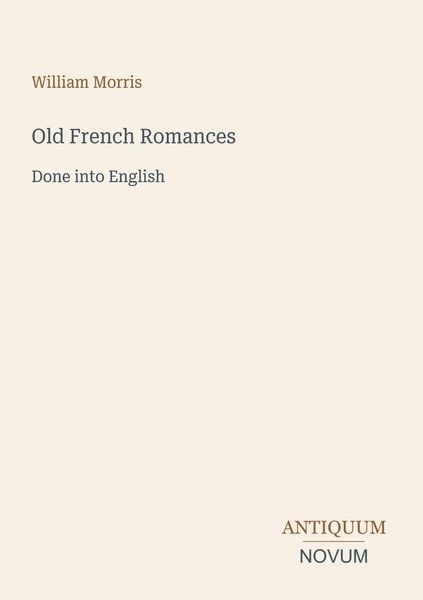 Produktbild: Old French Romances
