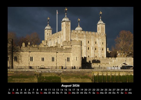 Produktbild: London 2026 Fotokalender DIN A3