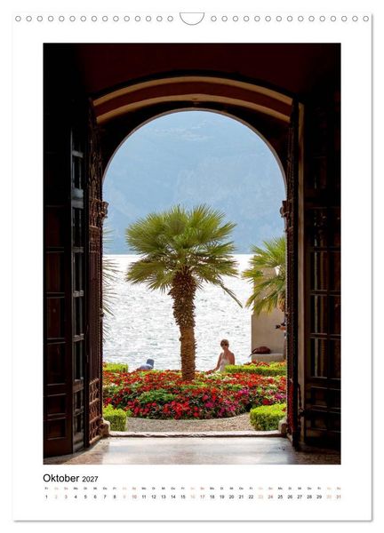 Produktbild: Gardasee (Wandkalender 2027 DIN A3 hoch), CALVENDO Monatskalender