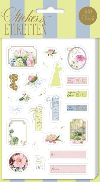 Stickerbogen mit 100 Stickern