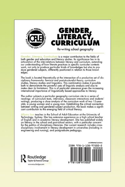 Produktbild: Gender, Literacy, Curriculum