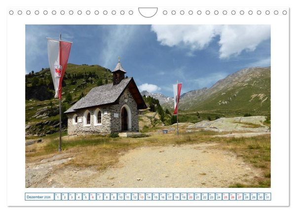Produktbild: Wandergebiet S&uuml;dtirol (Wandkalender 2026 DIN A4 quer), CALVENDO Monatskalender