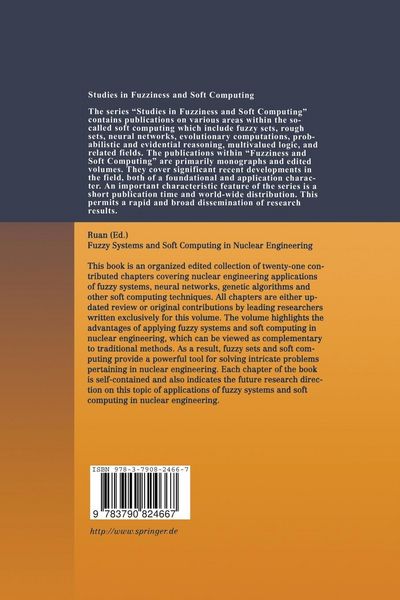 Produktbild: Fuzzy Systems and Soft Computing in Nuclear Engineering