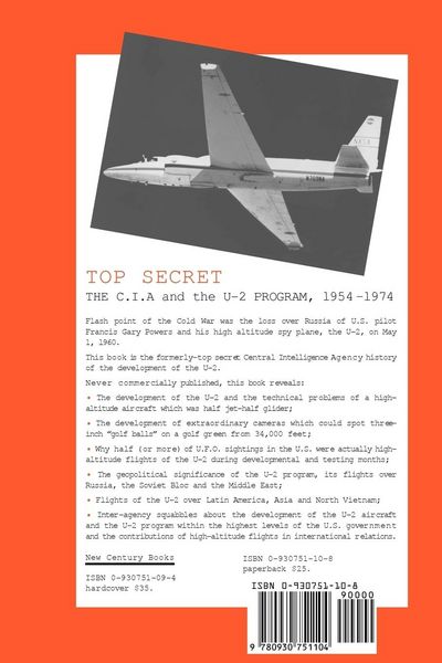 Produktbild: The C.I.A. and the U-2 Program