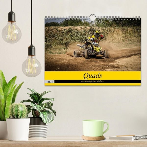 Produktbild: Quad`s action auf vier r&auml;dern (Wandkalender 2026 DIN A4 quer), CALVENDO Monatskalender
