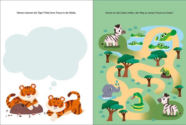 Produktbild: Metallic-Stickerspa&szlig; - Wilde Tiere