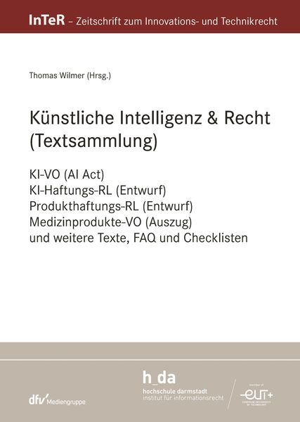 Produktbild: K&uuml;nstliche Intelligenz & Recht (Textsammlung)