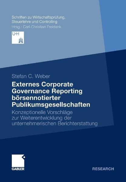 Produktbild: Externes Corporate Governance Reporting b&ouml;rsennotierter Publikumsgesellschaften