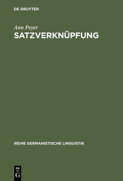 Produktbild: Satzverkn&uuml;pfung