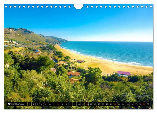 Produktbild: Sperlonga - Bellezza d'Italia (Wandkalender 2026 DIN A4 quer), CALVENDO Monatskalender