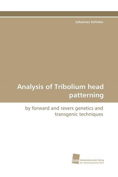 Produktbild: Analysis of Tribolium head patterning