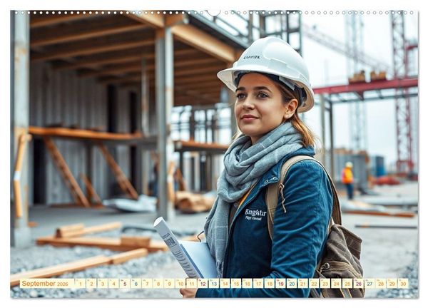 Produktbild: Powerfrauen - Frauen in anspruchsvollen Berufen (Wandkalender 2026 DIN A2 quer), CALVENDO Monatskalender