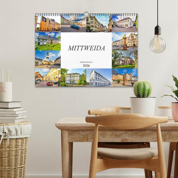 Produktbild: Mittweida Impressionen (Wandkalender 2026 DIN A3 quer), CALVENDO Monatskalender