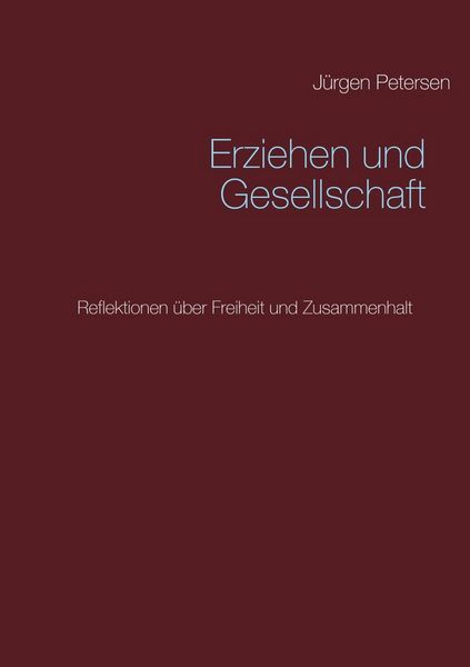 Produktbild: Erziehen und Gesellschaft