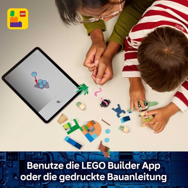 Produktbild: LEGO Star Wars 75443 Grogus Zuhause, Spielzeug f&uuml;r Kinder ab 4 Jahre