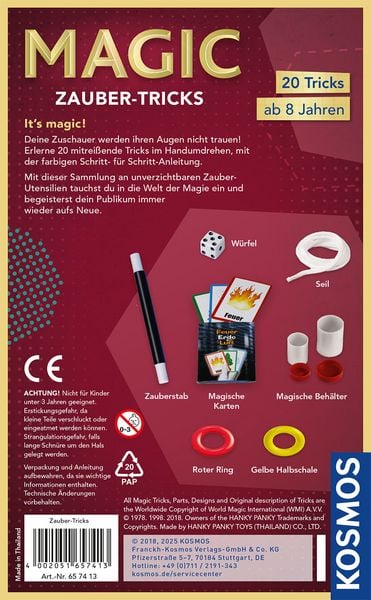 Produktbild: Spielset Zauber-Tricks