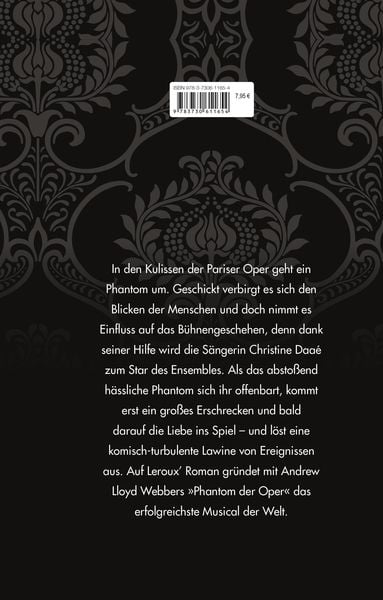 Produktbild: Das Phantom der Oper. Roman