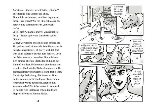 Produktbild: Animox als Comic-Roman 1. Das Heulen der W&ouml;lfe