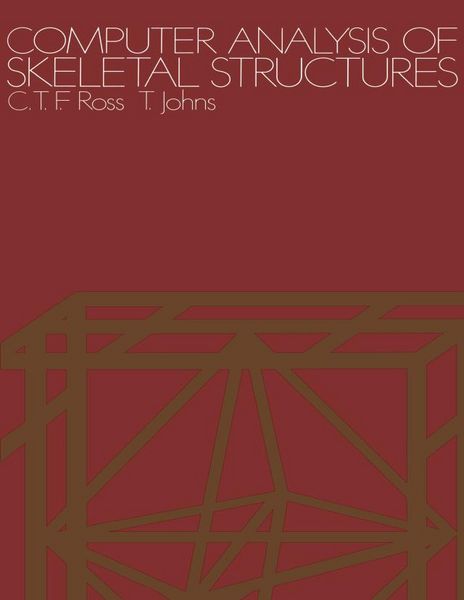 Produktbild: Computer Analysis of Skeletal Structures