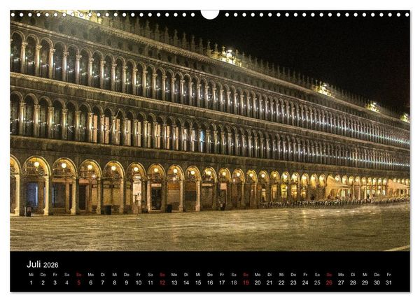 Produktbild: Venedig - la Serenissima (Wandkalender 2026 DIN A3 quer), CALVENDO Monatskalender